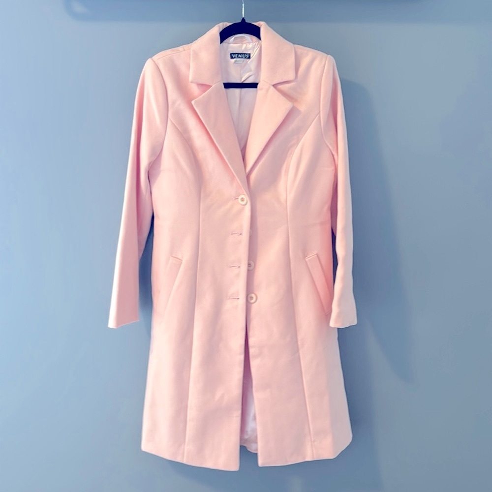 Venus Ruffle Back Coat